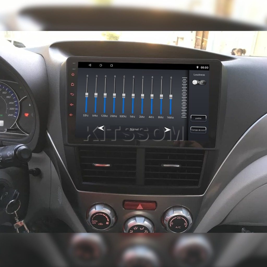 Multimídia Subaru Forester Impreza 2011 2012 2013 V2 Carplay 9" 2008 2009 2010-V2 CAR AUDIO-Kitssom