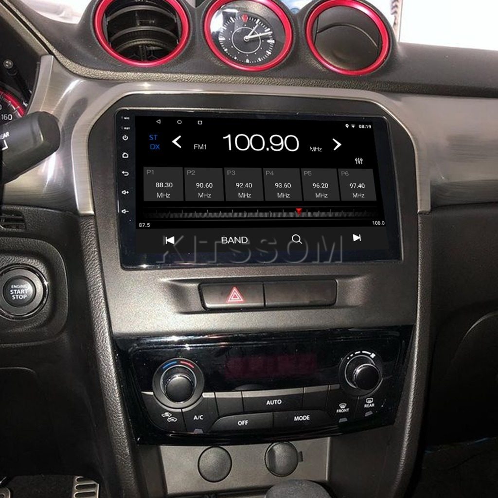 Multimídia Vitara 2018 2019 2020 2021 2022 2023 V2 Carplay 9" 2016 2017-V2 CAR AUDIO-Kitssom