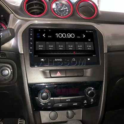 Multimídia Vitara 2018 2019 2020 2021 2022 2023 V2 Carplay 9" 2016 2017-V2 CAR AUDIO-Kitssom