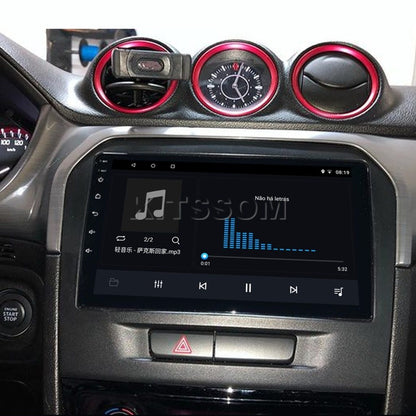 Multimídia Vitara 2018 2019 2020 2021 2022 2023 V2 Carplay 9" 2016 2017-V2 CAR AUDIO-Kitssom