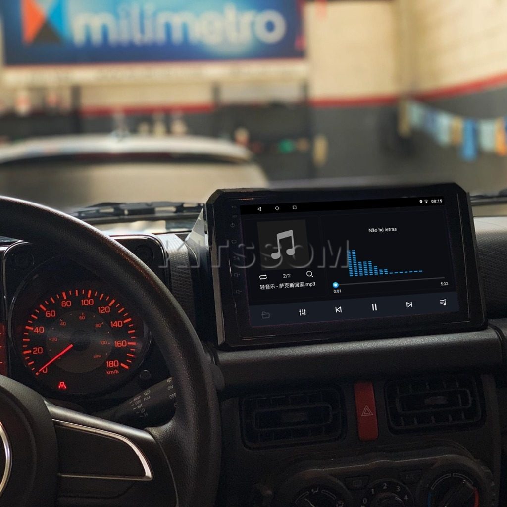 Multimídia Suzuki Jimmy 2019 2020 2021 2022 2023 V2 Carplay 9" 2018-V2 CAR AUDIO-Kitssom