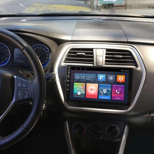 Multimídia Suzuki S Cross 2016 2017 2018 2019 V2 Carplay 9" 2014 2015-V2 CAR AUDIO-Kitssom