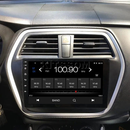 Multimídia Suzuki S Cross 2016 2017 2018 2019 V2 Carplay 9" 2014 2015-V2 CAR AUDIO-Kitssom