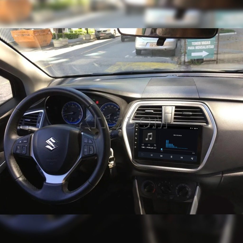 Multimídia Suzuki S Cross 2016 2017 2018 2019 V2 Carplay 9" 2014 2015-V2 CAR AUDIO-Kitssom