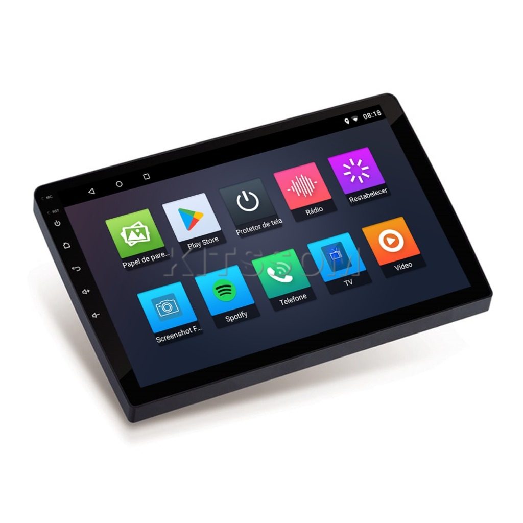 Multimídia Pad Universal Carplay Android Auto V2 Carplay 9"-V2 CAR AUDIO-Kitssom