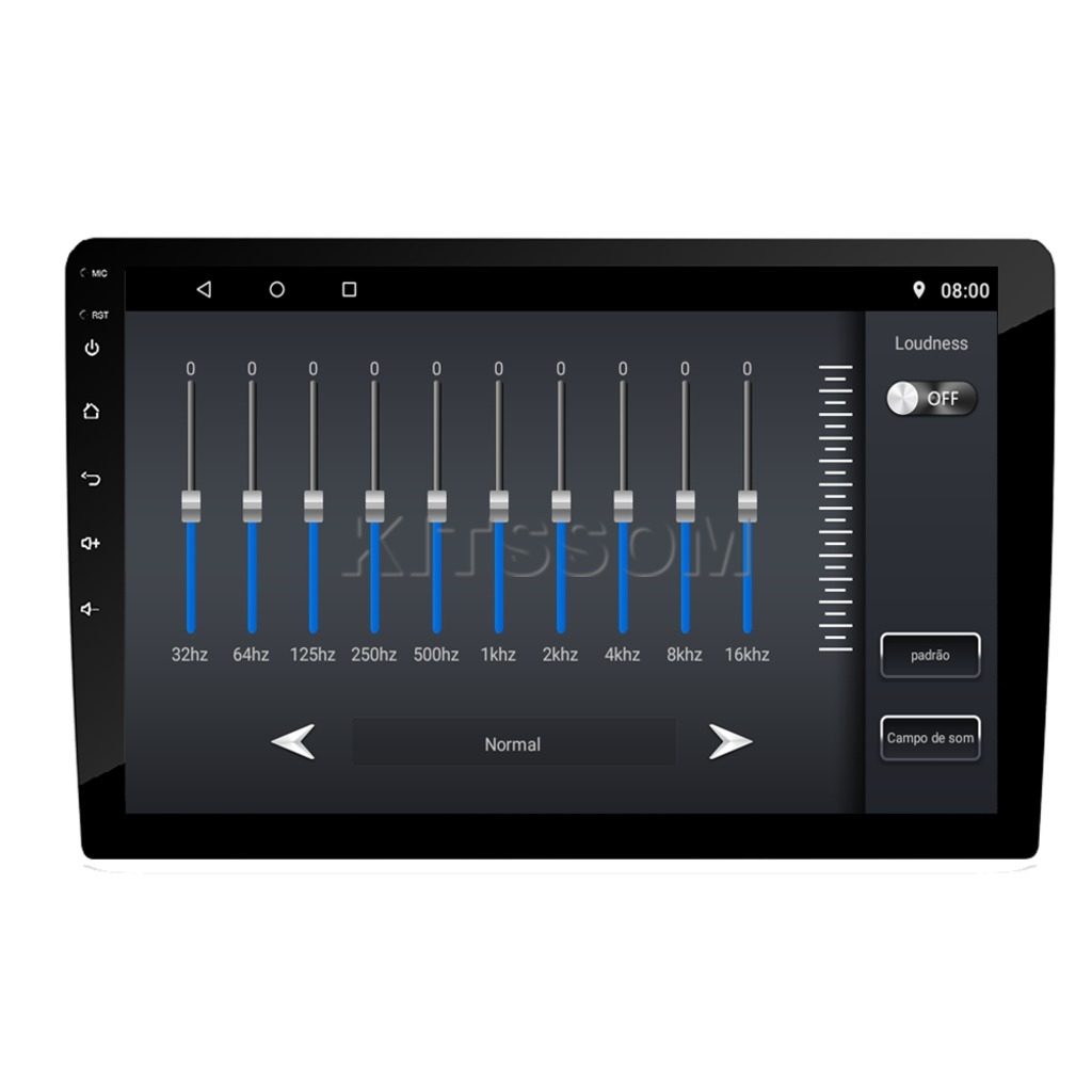 Multimídia Pad Universal Carplay Android Auto V2 Carplay 9"-V2 CAR AUDIO-Kitssom