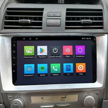 Multimídia Camry 2007 2008 2009 2010 2011 2012 V2 Carplay 9" 2006-V2 CAR AUDIO-Kitssom