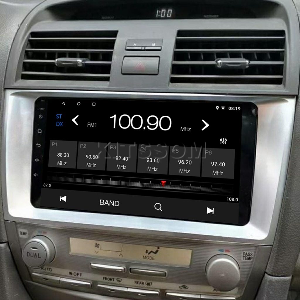 Multimídia Camry 2007 2008 2009 2010 2011 2012 V2 Carplay 9" 2006-V2 CAR AUDIO-Kitssom