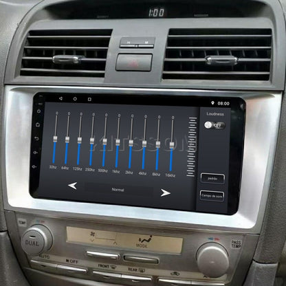 Multimídia Camry 2007 2008 2009 2010 2011 2012 V2 Carplay 9" 2006-V2 CAR AUDIO-Kitssom