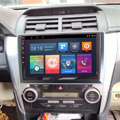 Multimídia Toyota Camry 2011 2012 2013 V2 Carplay 9"-V2 CAR AUDIO-Kitssom