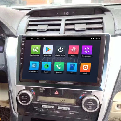 Multimídia Toyota Camry 2011 2012 2013 V2 Carplay 9"-V2 CAR AUDIO-Kitssom