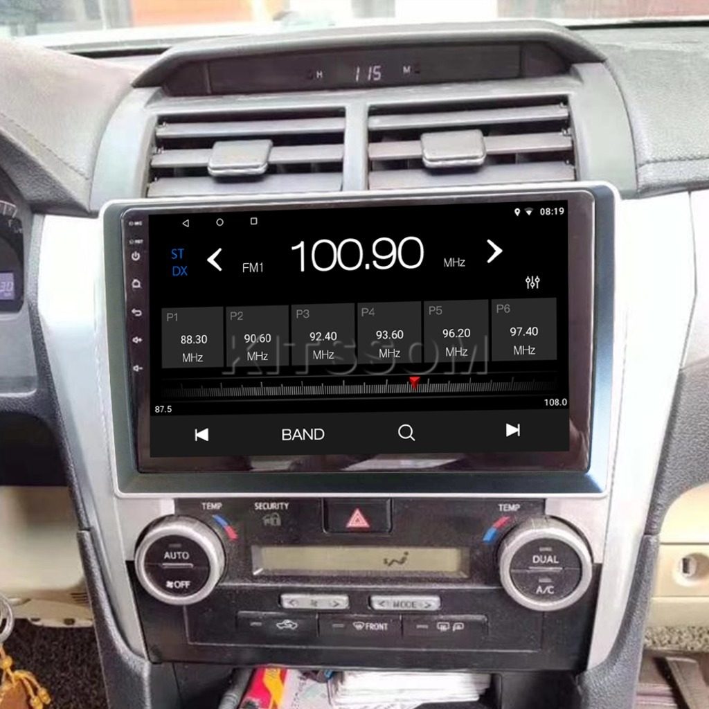 Multimídia Toyota Camry 2011 2012 2013 V2 Carplay 9"-V2 CAR AUDIO-Kitssom