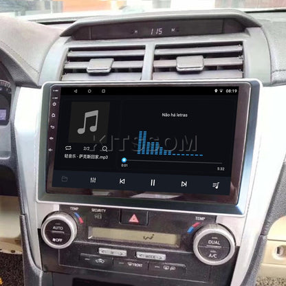 Multimídia Toyota Camry 2011 2012 2013 V2 Carplay 9"-V2 CAR AUDIO-Kitssom