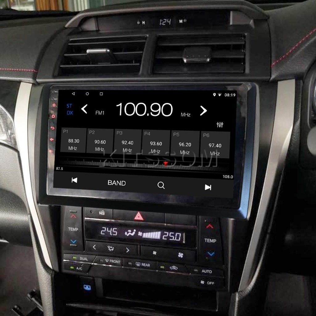 Multimídia Toyota Camry 2014 2015 2016 2017 2018 V2 Carplay 9" 2013-V2 CAR AUDIO-Kitssom
