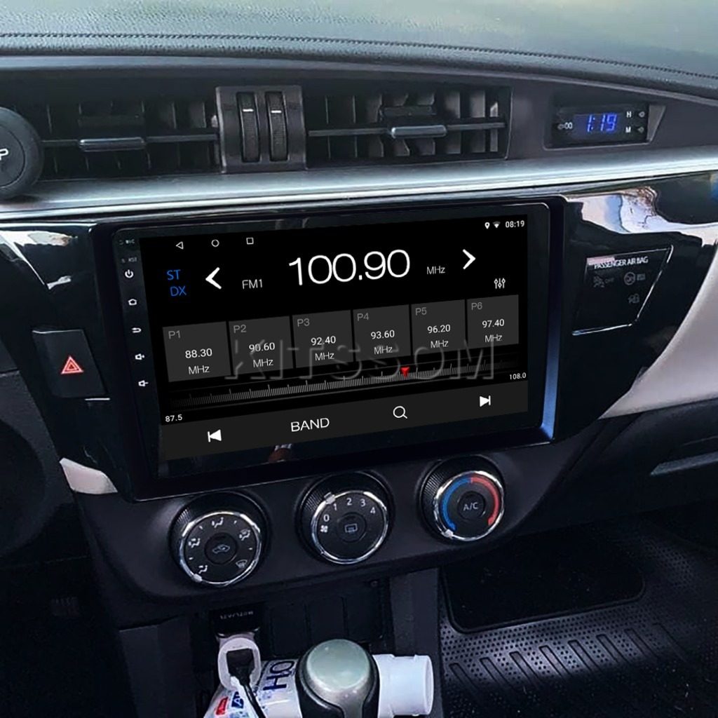 Multimídia Toyota Corolla 2015 2016 2017 V2 Carplay 9"-V2 CAR AUDIO-Kitssom