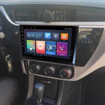 Multimídia Toyota Corolla 2017 2018 2019 V2 Carplay 9"-V2 CAR AUDIO-Kitssom