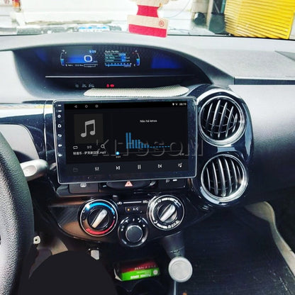Multimídia Toyota Etios 2019 2020 2021 2022 2023 V2 Carplay 9" 2012 2013 2014 2015 2016 2017 2018-V2 CAR AUDIO-Kitssom