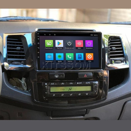 Multimídia Hilux SW4 2011 2012 2013 2014 2015 V2 Carplay 9" 2006 2007 2008 2009 2010-V2 CAR AUDIO-Kitssom