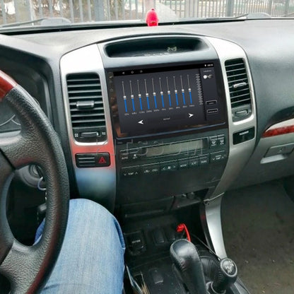 Multimídia Toyota Prado 2010 2011 2012 2013 2014 V2 Carplay 9" 2008 2009-V2 CAR AUDIO-Kitssom