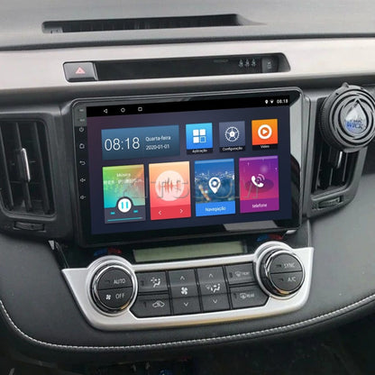 Multimídia Toyota RAV4 2014 2015 2016 2017 2018 V2 Carplay 9" 2013-V2 CAR AUDIO-Kitssom