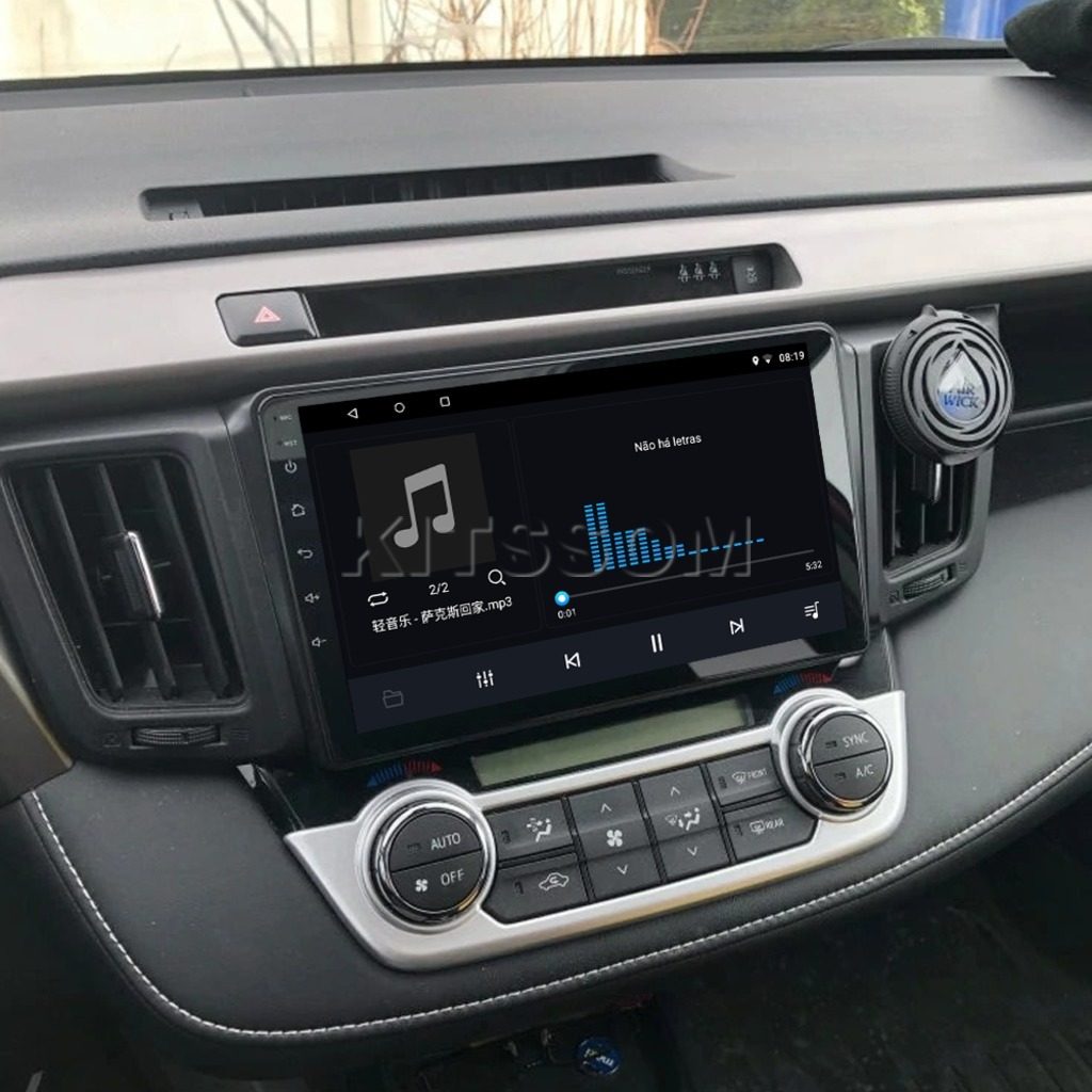 Multimídia Toyota RAV4 2014 2015 2016 2017 2018 V2 Carplay 9" 2013-V2 CAR AUDIO-Kitssom