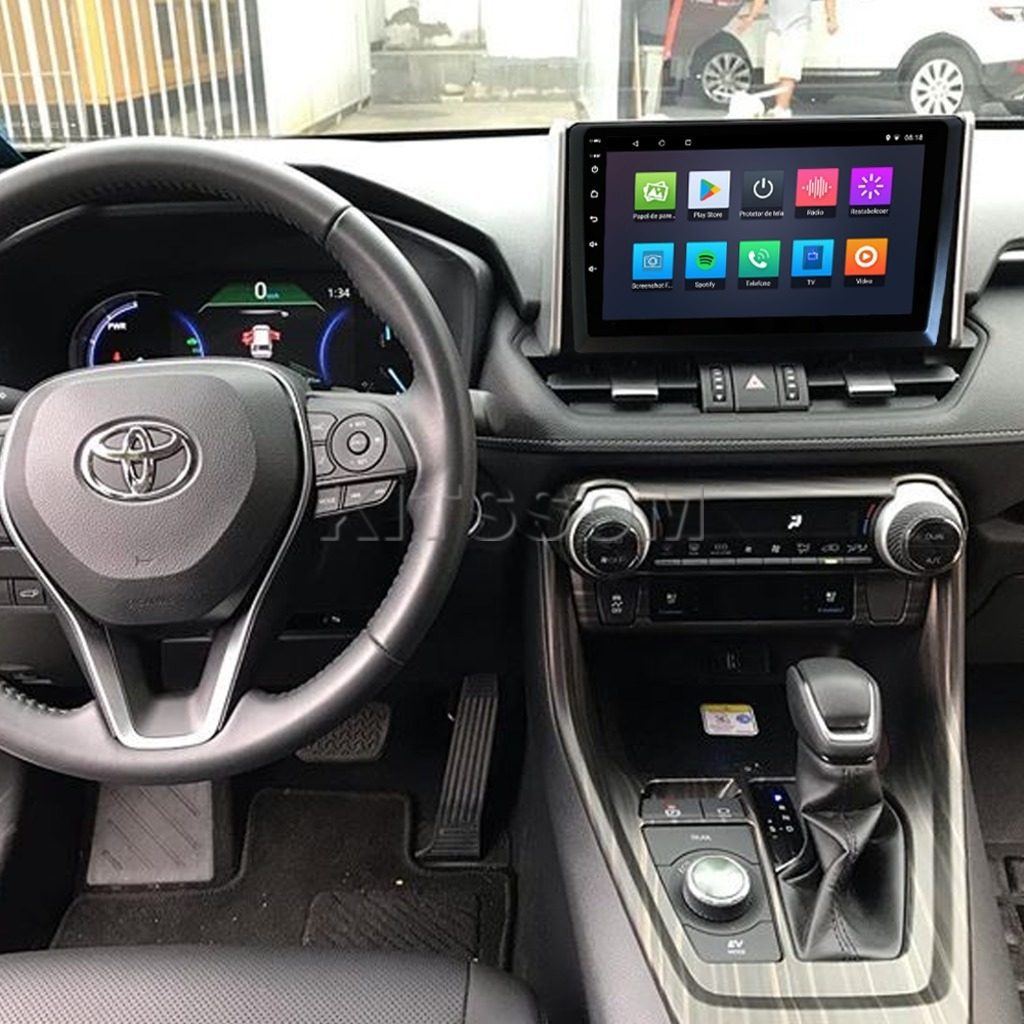 Multimídia Toyota RAV4 2019 2020 2021 2022 2023 V2 Carplay 9"-V2 CAR AUDIO-Kitssom