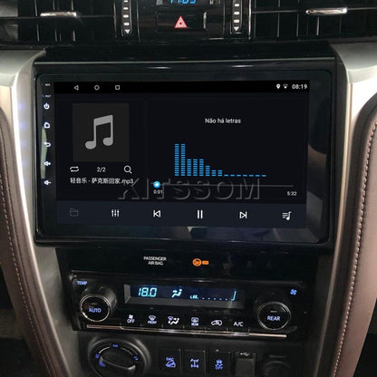 Multimídia Toyota SW4 2019 2020 2021 2022 2023 V2 Carplay 9" 2016 2017 2018-V2 CAR AUDIO-Kitssom