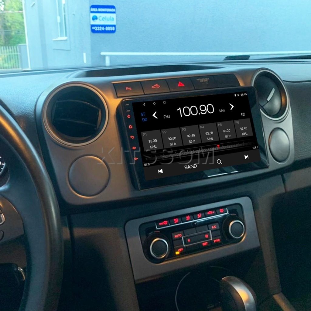 Multimídia Amarok 2010 2011 2012 2013 2014 2015 V2 Carplay 9"-V2 CAR AUDIO-Kitssom