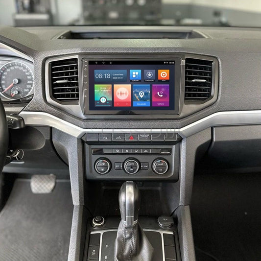 Multimídia Amarok 2017 2018 2019 2020 2021 2022 V2 Carplay 9" 2015 2016-V2 CAR AUDIO-Kitssom
