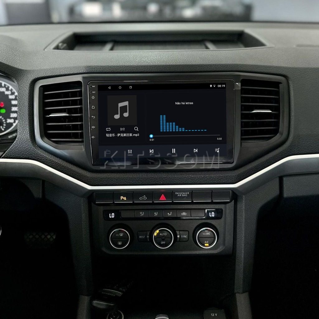 Multimídia Amarok 2017 2018 2019 2020 2021 2022 V2 Carplay 9" 2015 2016-V2 CAR AUDIO-Kitssom