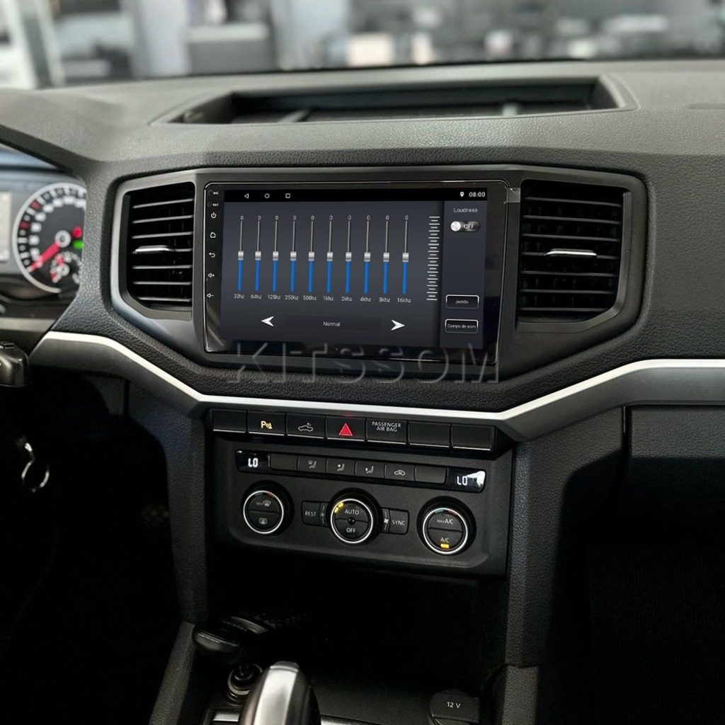 Multimídia Amarok 2017 2018 2019 2020 2021 2022 V2 Carplay 9" 2015 2016-V2 CAR AUDIO-Kitssom