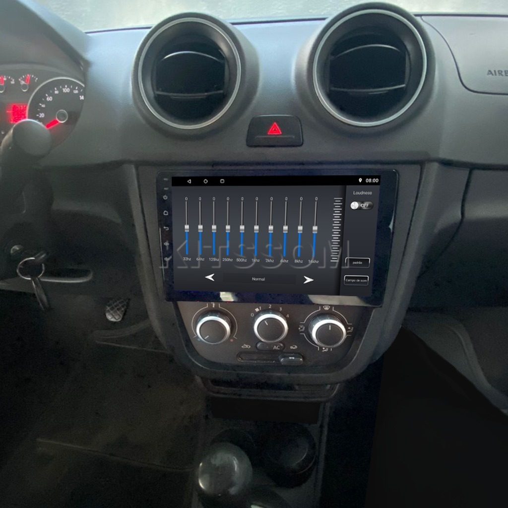 Multimídia Gol G5 2008 2009 2010 2011 2012 V2 Carplay 9"-V2 CAR AUDIO-Kitssom