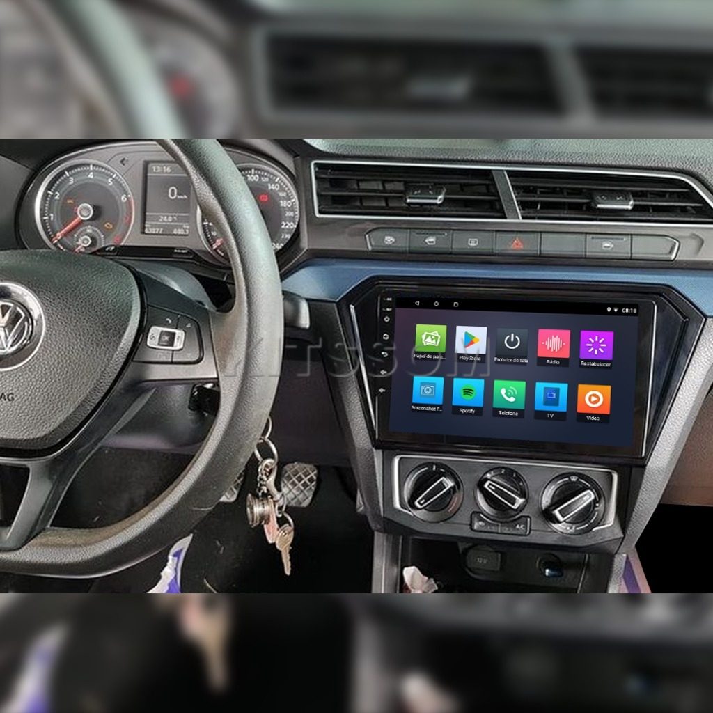 Multimídia Voyage G7 G8 2018 2019 2020 2021 2022 V2 Carplay 9" 2016 2017-V2 CAR AUDIO-Kitssom