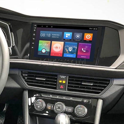 Multimídia Jetta 2018 2019 2020 2021 2022 2023 V2 Carplay 9"-V2 CAR AUDIO-Kitssom