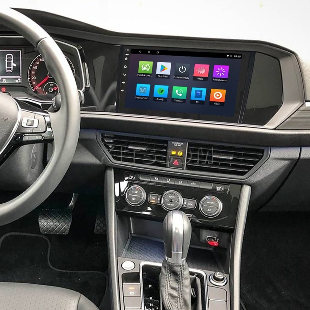 Multimídia Jetta 2018 2019 2020 2021 2022 2023 V2 Carplay 9"-V2 CAR AUDIO-Kitssom
