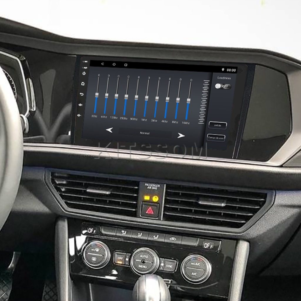 Multimídia Jetta 2018 2019 2020 2021 2022 2023 V2 Carplay 9"-V2 CAR AUDIO-Kitssom