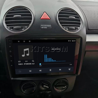 Multimídia New Beetle 2006 2007 2008 2009 2010 V2 Carplay 9" 2004 2005-V2 CAR AUDIO-Kitssom