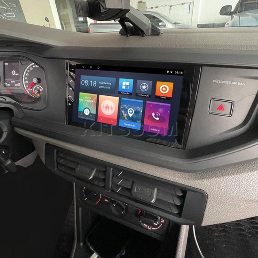Multimídia Polo Virtus 2019 2020 2021 2022 2023 V2 Carplay 9" 2018-V2 CAR AUDIO-Kitssom