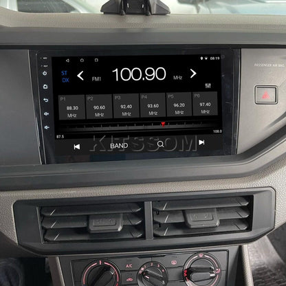 Multimídia Polo Virtus 2019 2020 2021 2022 2023 V2 Carplay 9" 2018-V2 CAR AUDIO-Kitssom