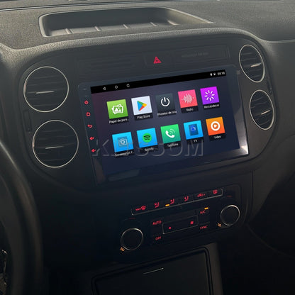 Multimídia Tiguan 2008 2009 2010 2011 V2 Carplay 9"-V2 CAR AUDIO-Kitssom