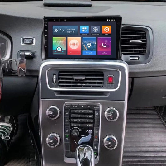 Multimídia Volvo S60 2009 2010 2011 2012 2013 V2 Carplay 9" 2008-V2 CAR AUDIO-Kitssom