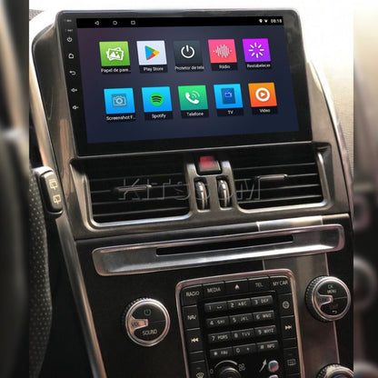 Multimídia Volvo XC60 2009 2010 2011 2012 2013 V2 Carplay 9" 2008-V2 CAR AUDIO-Kitssom