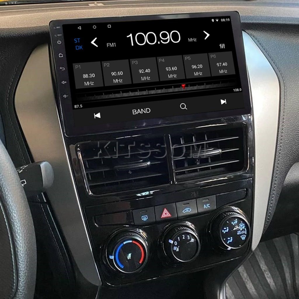 Multimídia Yaris 2018 2019 2020 2021 2022 AC AN V2 Carplay 9" 2015 2016 2017-Multimidia-V2 CAR AUDIO-Kitssom