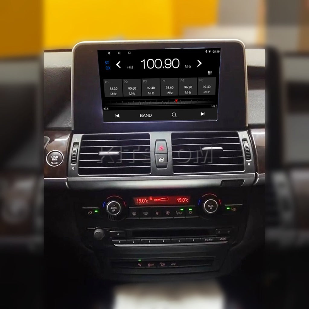 Multimídia BMW X5 X6 2009 2010 2011 2012 2013 V2 Carplay 9" 2008-V2 CAR AUDIO-Kitssom