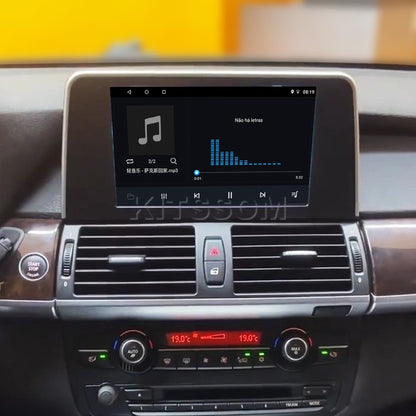 Multimídia BMW X5 X6 2009 2010 2011 2012 2013 V2 Carplay 9" 2008-V2 CAR AUDIO-Kitssom