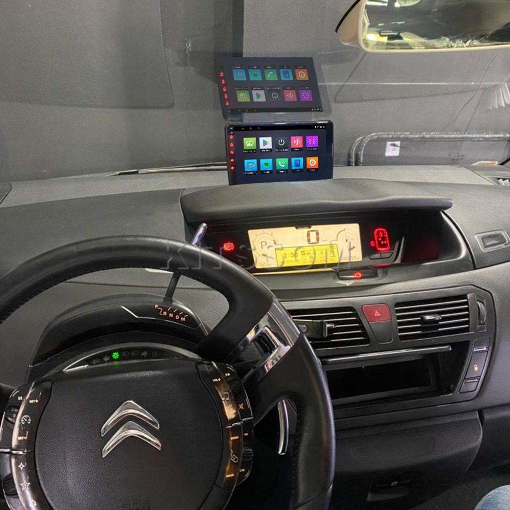 Multimídia C4 Picasso 2011 2012 2013 2014 2015 V2 Carplay 9" 2009 2010-V2 CAR AUDIO-Kitssom