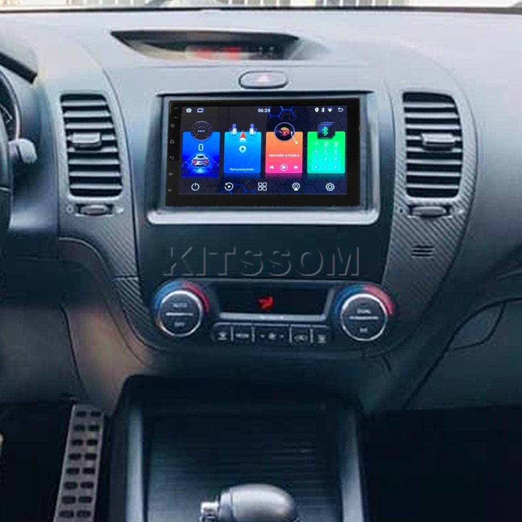 Multimídia Cerato 2014 2015 2016 2017 2018 2019 V2 Carplay 7" 2013-V2 CAR AUDIO-Kitssom