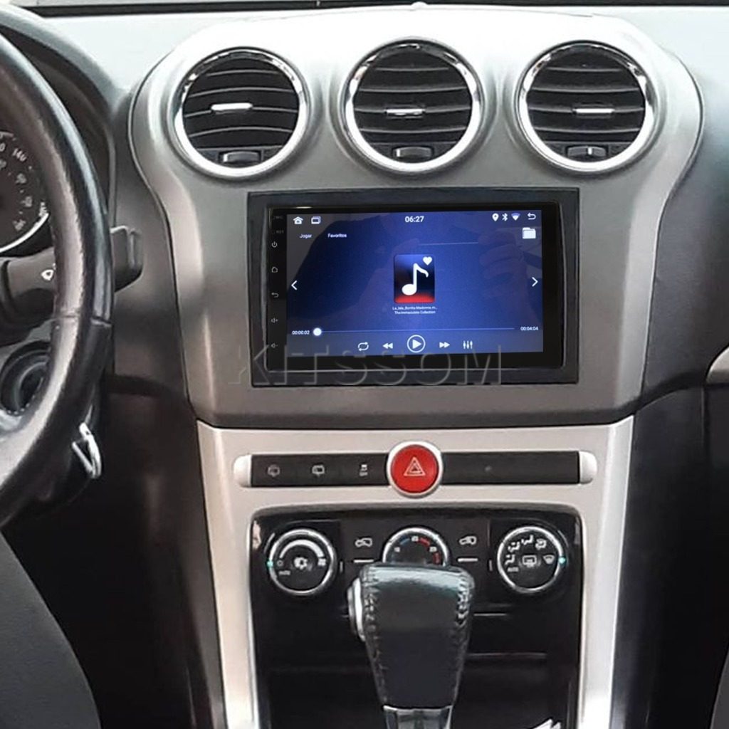 Multimídia Chevrolet Captiva 2014 2015 2016 2017 V2 Carplay 7" 2012 2013-V2 CAR AUDIO-Kitssom