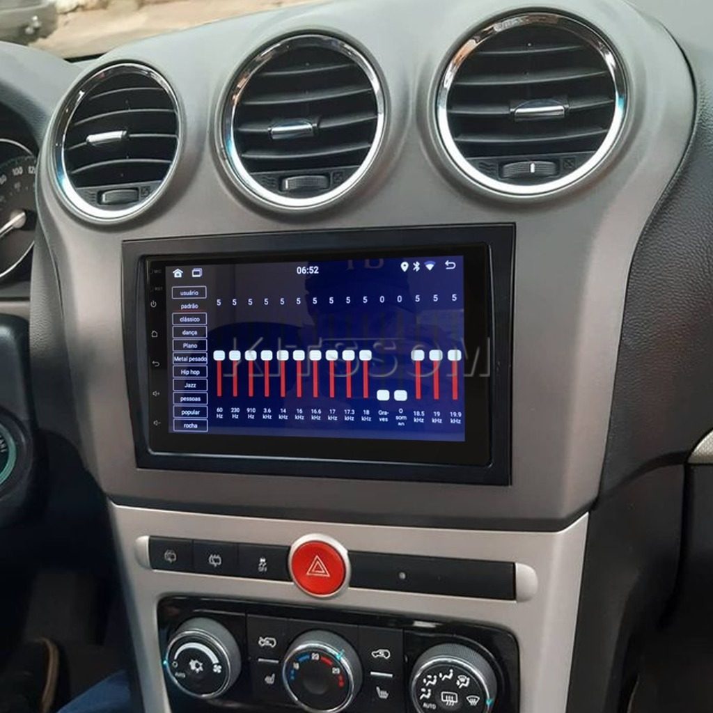 Multimídia Chevrolet Captiva 2014 2015 2016 2017 V2 Carplay 7" 2012 2013-V2 CAR AUDIO-Kitssom