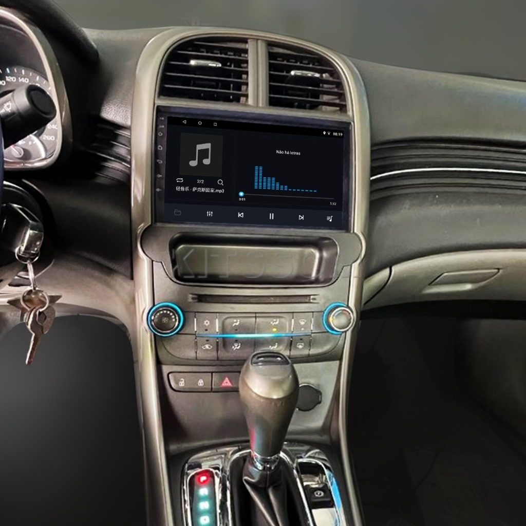 Multimídia Chevrolet Malibu 2013 2014 2015 V2 Carplay 9"-V2 CAR AUDIO-Kitssom